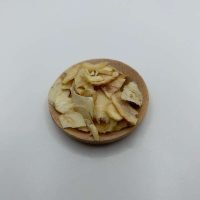 aglio a fette essiccato